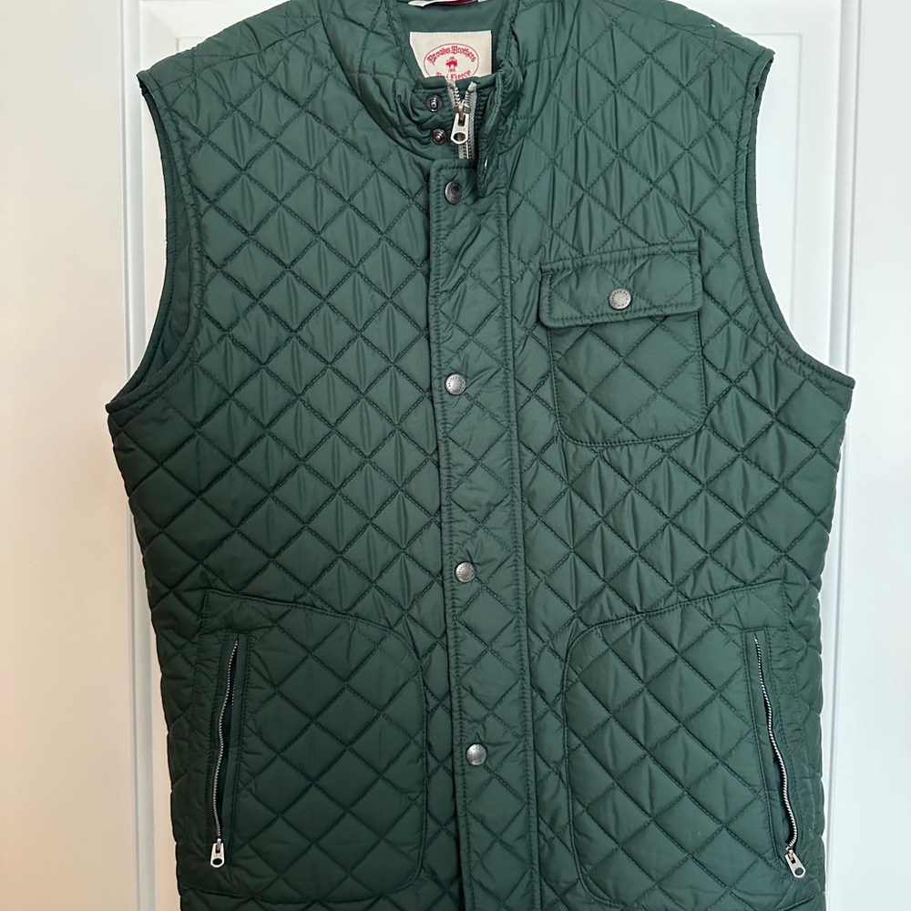 Brooks Brothers Quilted Forest Vest